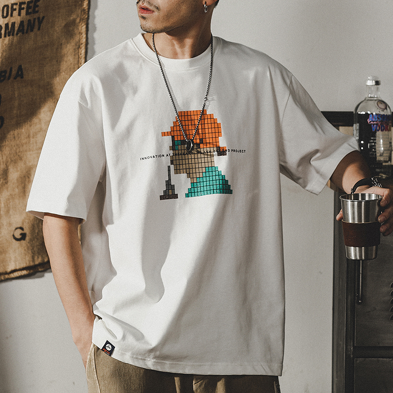 American Pure Short-sleeved T-shirt A0959