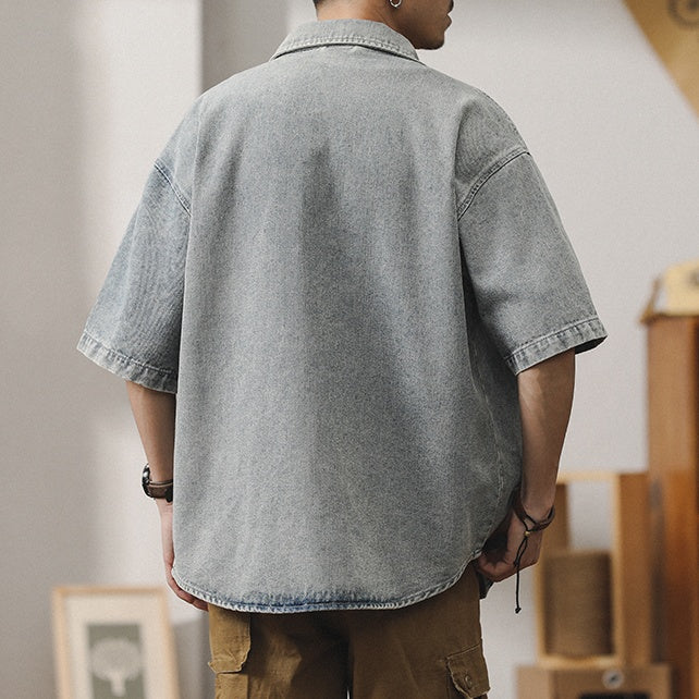 Casual Half Sleeve Shirt A1018