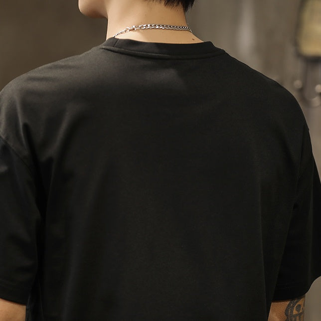 Round Neck Short-sleeved T-shirt A1014