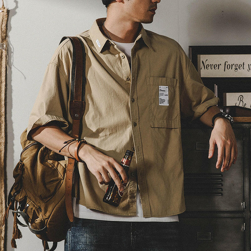 Summer Short-sleeved Shirt A0090
