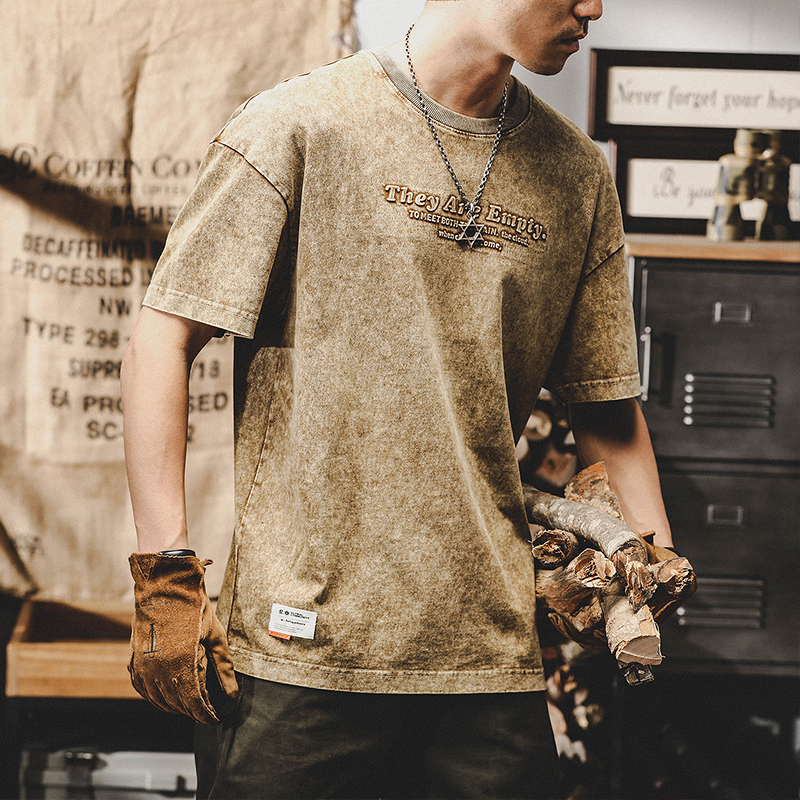 T-shirt Men's Short-sleeved A0917