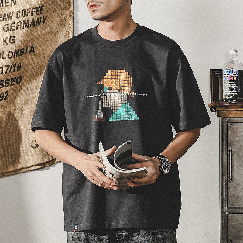 American Pure Short-sleeved T-shirt A0959