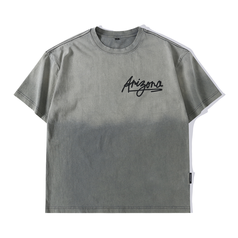 American Retro Short-sleeved T-shirt Men's A0909