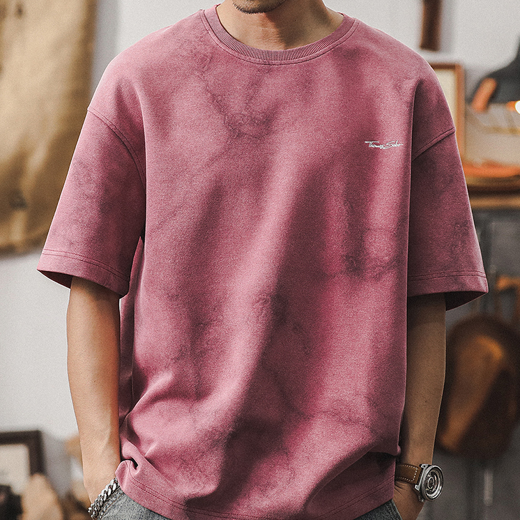 American Heavyweight Short-sleeved T-shirt A0931