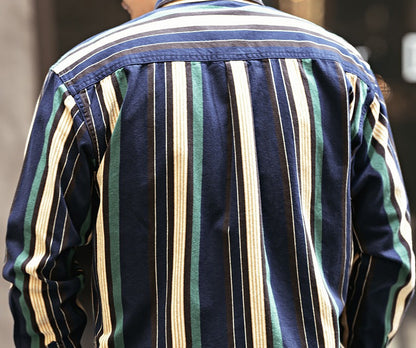 Vertical Striped Shirt A1110