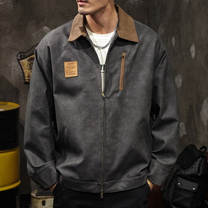 American Retro Motorcycle Jacket A1094