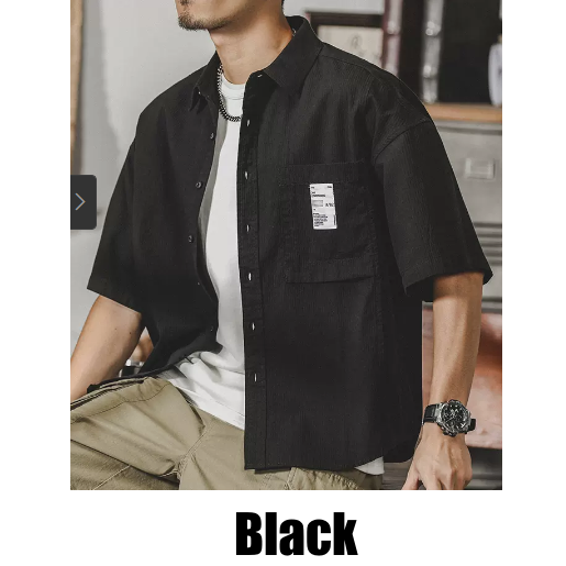 Summer Short-sleeved Shirt A0090