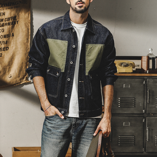 American Denim Jacket Men's A0744