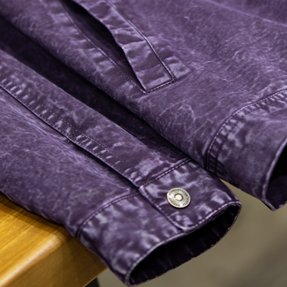 Purple Coach Jacket Men's A0757