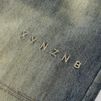 American Retro Straight-leg Jeans A0777