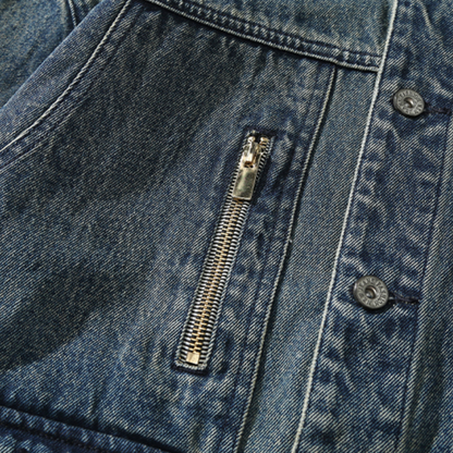 Stonewashed Vintage Denim Jacket A0817