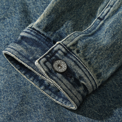 Stonewashed Vintage Denim Jacket A0817