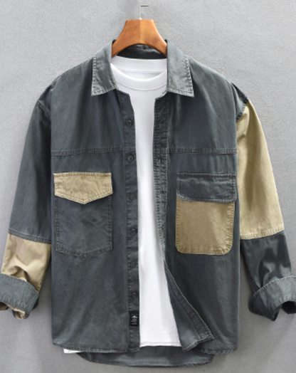 Long-sleeved Tough Guy Shirt A0836