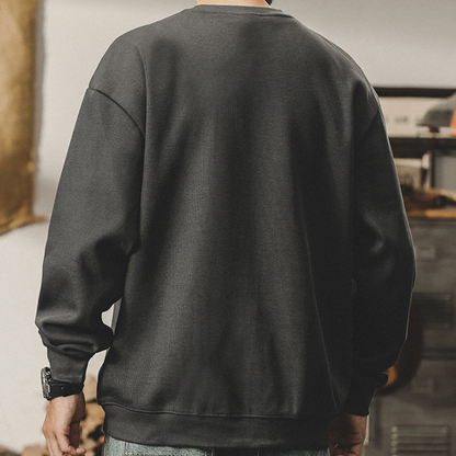 American Sweatshirt Stitching Contrasting Colors A0856