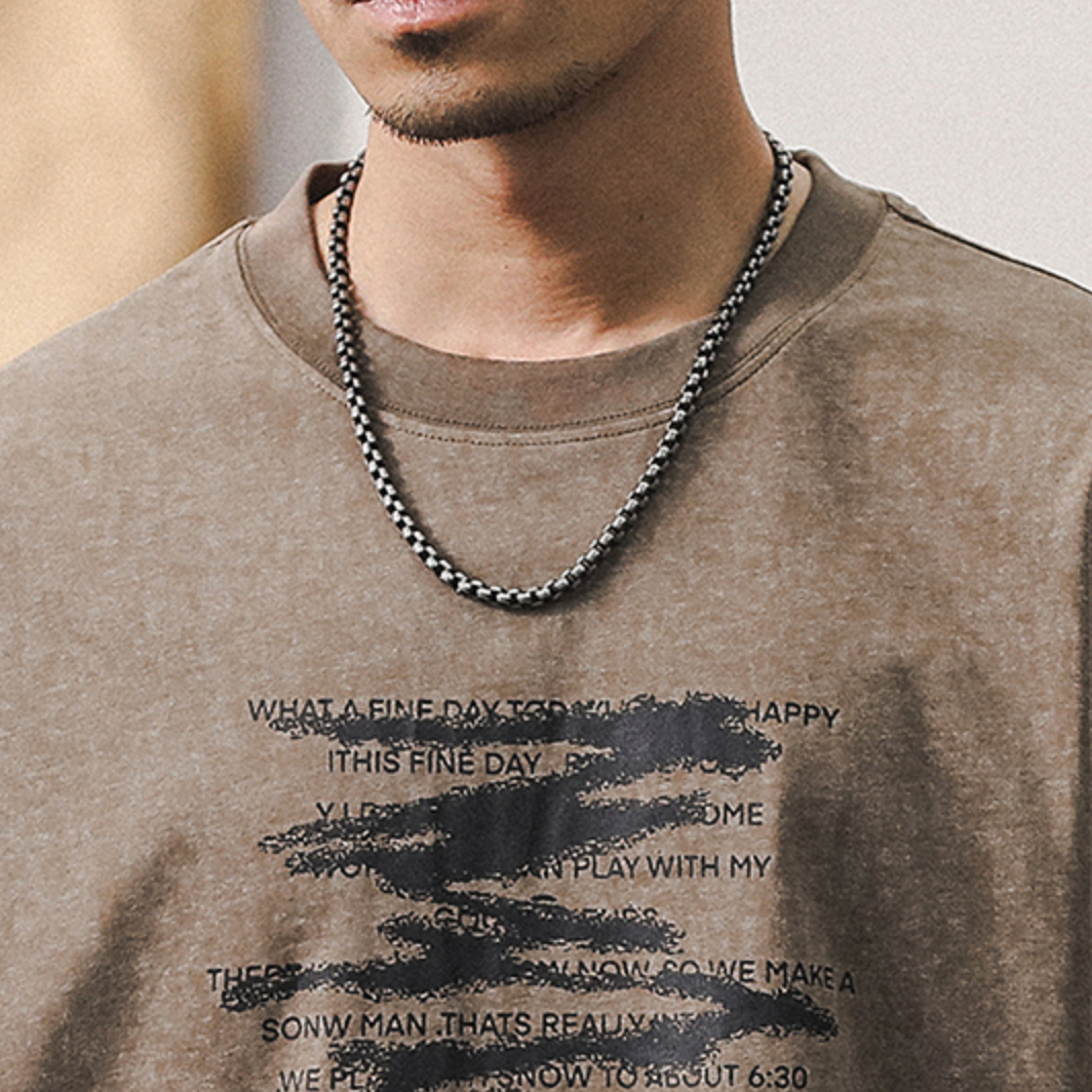 Men's Short-sleeved T-shirt A0924