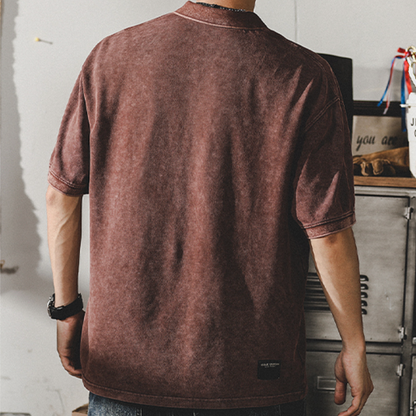 Large Size Casual POLO Shirt A0976