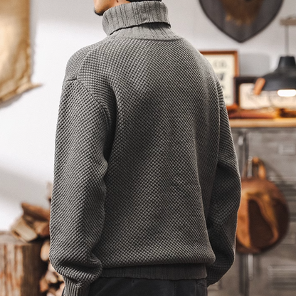 Retro Turtleneck Sweater A1145