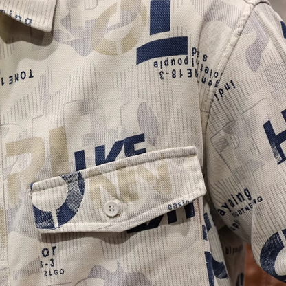 No-iron Casual Shirt Jacket A1194