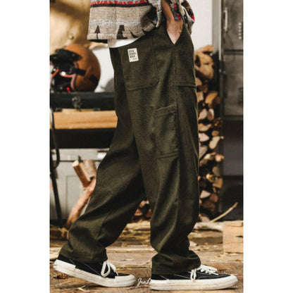 Absorbent Cotton Casual Pants A0669