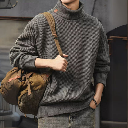 Retro Turtleneck Sweater A1145