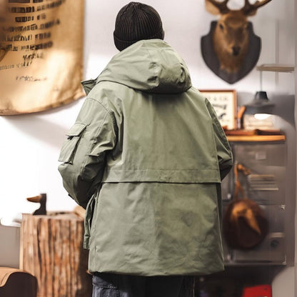 Mid-length Casual Parka Down Jacket A1137