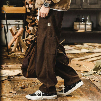 Absorbent Cotton Casual Pants A0669
