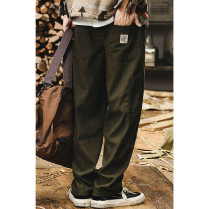 Absorbent Cotton Casual Pants A0669