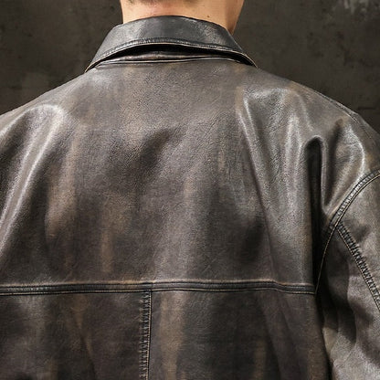 Motorcycle Leather Jacket A1081