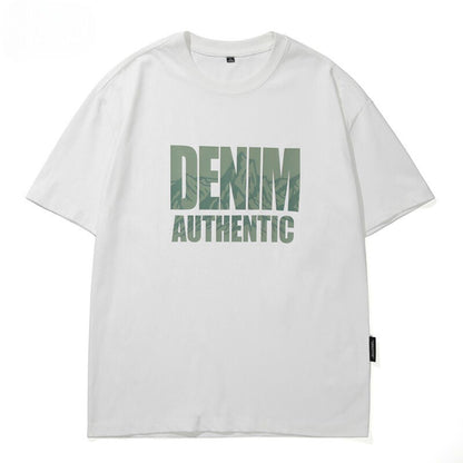 Round Neck Short-sleeved T-shirt A1014