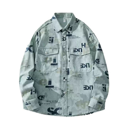 No-iron Casual Shirt Jacket A1194
