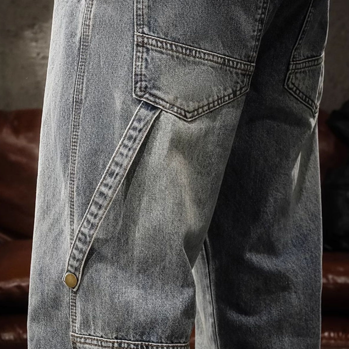 Jeans Boys Straight Leg Loose A1114