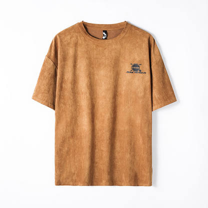 American Retro Short-sleeved T-shirt  A0979