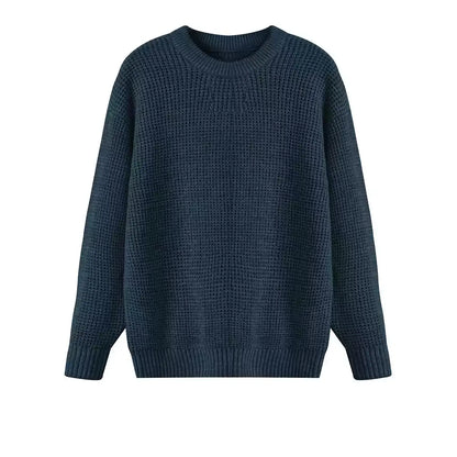 Retro Distressed Sweater A1164