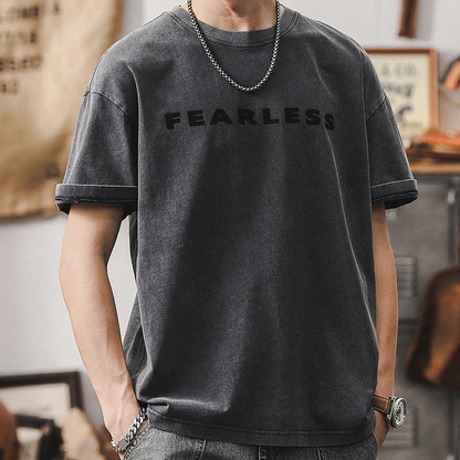 American Washed Logo T-shirt A0935
