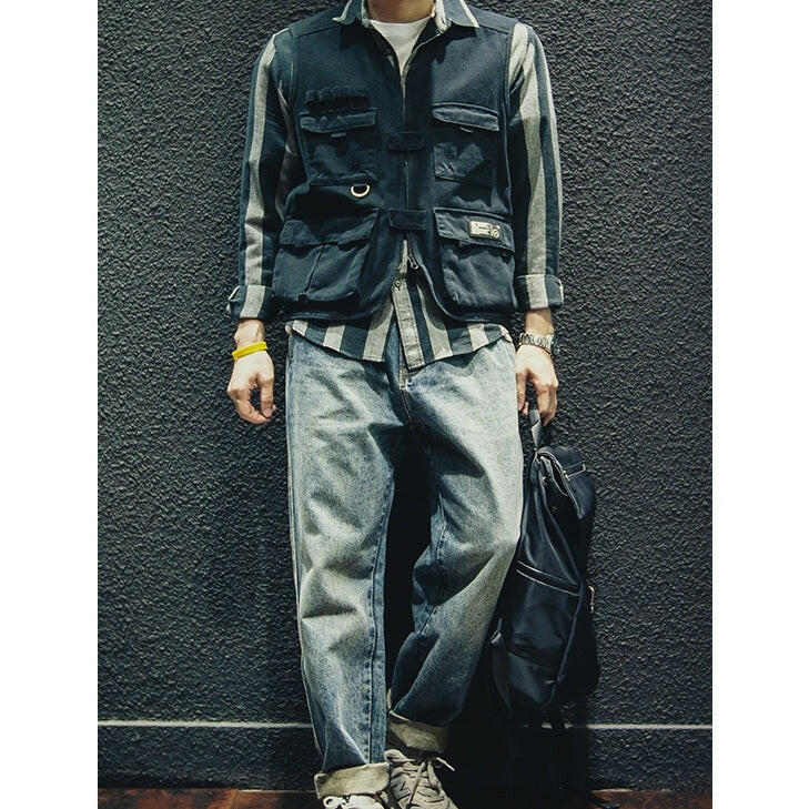 Straight All-match Jeans P0020.