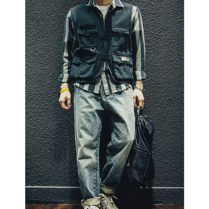 Straight All-match Jeans P0020.