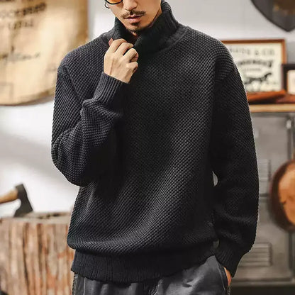 Retro Turtleneck Sweater A1145