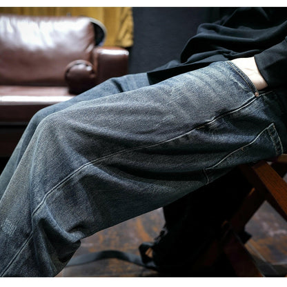 Retro Straight Jeans P0043.