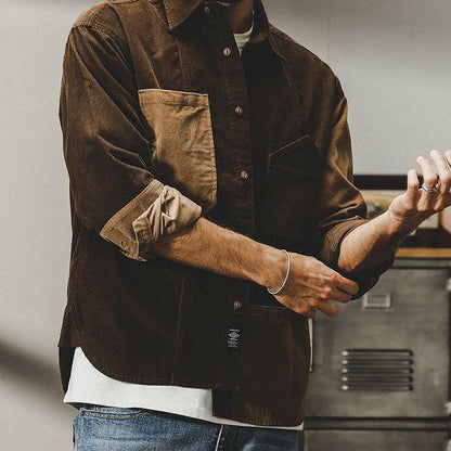 Workshirt Men's Long-sleeved Shirt A0363