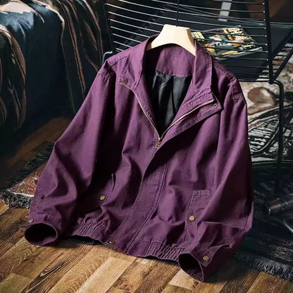 Printed American Casual Jacket A1180