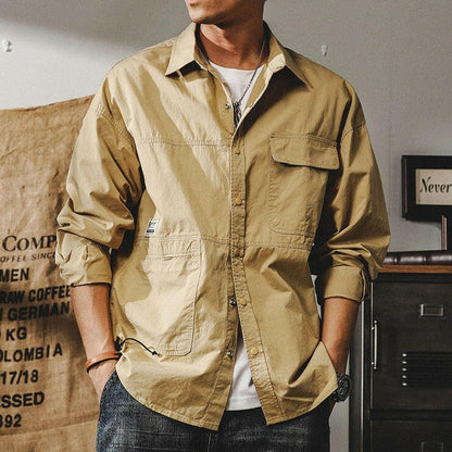 Long-sleeved Men's Casual Shirt A0101