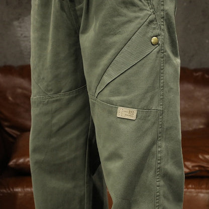 Straight Leg Loose Long Pants A1023