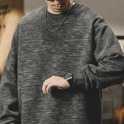 Simple Versatile Bottoming Sweatshirt A0674