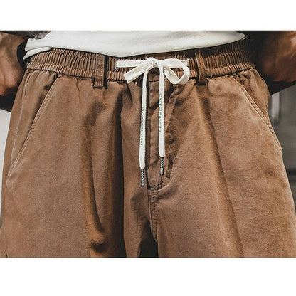 Dark Color Casual Long Pants A0306