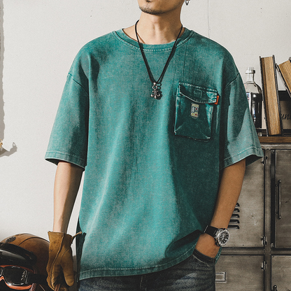 Short-sleeved T-shirt Men's A0915