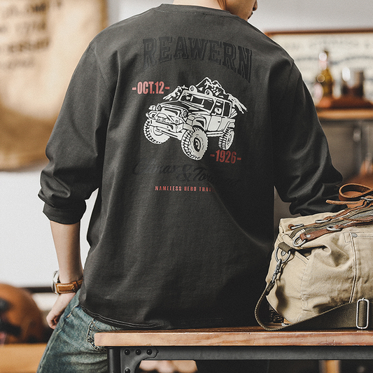 T-shirt Men's Long-sleeved A0911