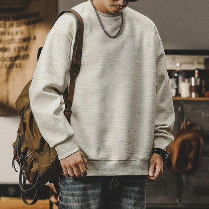 Simple Versatile Bottoming Sweatshirt A0674