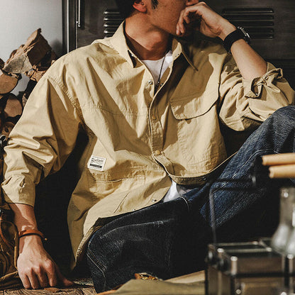 Long-sleeved Men's Casual Shirt A0101