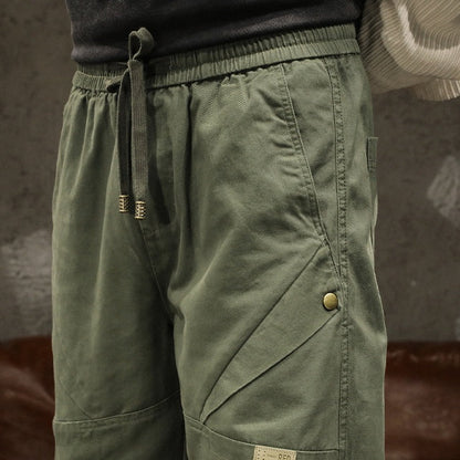 Straight Leg Loose Long Pants A1023