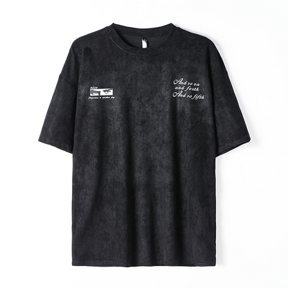 American Short-sleeved T-shirt A0914